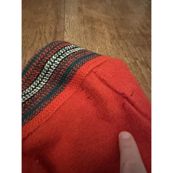 Vintage Archie Brown & Son Zip Up Hoodie Adult‎ Size 40 100% Wool - Picture 5 of 12